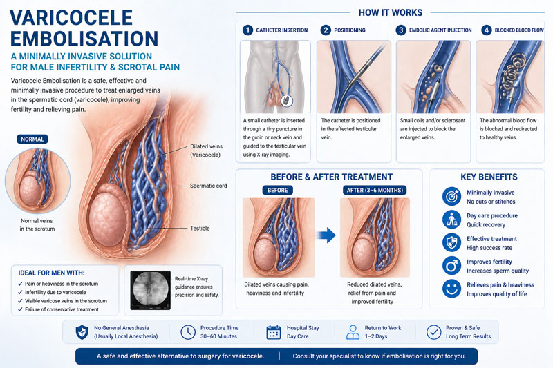 Varicocele Embolisation
